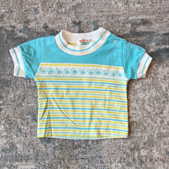 Vintage Healthtex Two Piece Ducky Outfit 6 Months USA - Picture 2 of 11